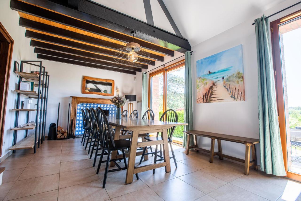 Superbe Maison Avec Piscine Et Jacuzzi Dans Les Dunes Ambleteuse Bagian luar foto